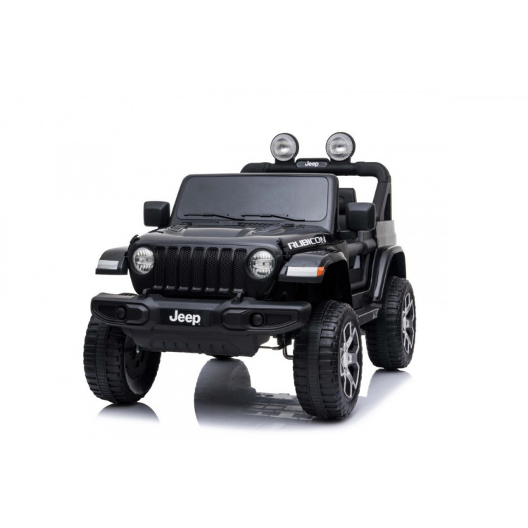Elektrické autíčko Jeep Wrangler Rubicon 4x4 - čierne